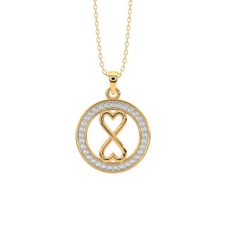 The Infinity Diamond Pendant